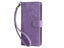 PU Leather Wallet Case Cover for OPPO A60 4G with Wrist Strap Purple Carousel 4