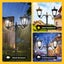 Solar LED Outdoor Post Light Carousel 4