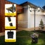 Solar LED Outdoor Post Light Carousel 5