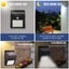 Solar Power LED Wall Light- 20 led Carousel 5