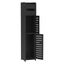 Bathroom Storage Cabinet Toilet Storage Cabinet for Small Space Black Carousel 3