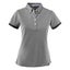 LARKFORD | Ladies Melange Modern Fit Pique Polo Shirt Carousel 1