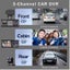 24Hrs Monitor 1080P Dual 3 Lens Front, Inside, Rearview Car Dashcam Cameras Carousel 3
