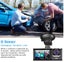 24Hrs Monitor 1080P Dual 3 Lens Front, Inside, Rearview Car Dashcam Cameras Carousel 8