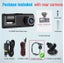 24Hrs Monitor 1080P Dual 3 Lens Front, Inside, Rearview Car Dashcam Cameras Carousel 11
