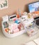 Vanity Makeup Organizer - Drawer-Style Cosmetic Storage Box #DE201 Carousel 4