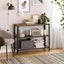 Console Table - 2 Shelves Carousel 3