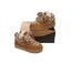 AUSTRALIAN SHEPHERD(R) UGG Boots Sheepskin Wool Lace Up Platform Sneakers Parkyr Carousel 10