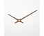 Black walnut Beech pear solid wood clock wooden solid wood pointer per Carousel 1