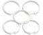 9pcs curtain rings curtain rings O shape shower curtain hook rings Carousel 2