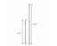 Pcs Tension Rods, Cupboard Bars Tensions Rod Curtain Rod 15.7" to 27.5 Carousel 2