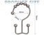 Shower Curtain Hooks Rings, Rust-Resistant Metal Double Glide Shower H Carousel 4
