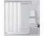 180x200cm Textile Shower Curtain - Anti-Mould, Antibacterial, Waterpro Carousel 4