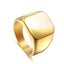 Stainless Steel Ring Wide Band Couple Rings Simple Finger Ring Square Ring Gift Carousel 3