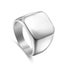 Stainless Steel Ring Wide Band Couple Rings Simple Finger Ring Square Ring Gift Carousel 4