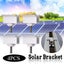 4Pcs Framed Solar Panel Roof Mounting Rail Brackets Holder Mid Clamp Fixing Kit Carousel 1