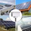 4Pcs Framed Solar Panel Roof Mounting Rail Brackets Holder Mid Clamp Fixing Kit Carousel 8
