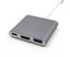 3 in 1 USB 3.1 Type-C to 4K UHD HDMI-compatible USB-C Hub Adapter Conv Carousel 5