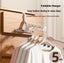White Foldable Drying Racks Multifunctional Wall-Mounted for Indoor Use #DE312 Carousel 3