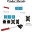 8PCS Furniture Shifter Lifter Wheel Set, Furniture Moving and Lifting System M Carousel 3