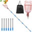Fruit Picker Stick with Telescoping Pole Stainless Steel Fruit Picker Basket F Carousel 1