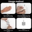 8Pcs Towel Hooks Self Adhesive Hooks Space Aluminum Heavy-Duty Bathroom Hooks Carousel 4