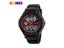 SKMEI Brand 50m Waterproof Children's Watches LED Multifunction Dual Time Carousel 1