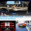 Rearview Mirror Car DVR Dual Dash 1080P HD Cam Camera Front Rear Video Recorder Carousel 10