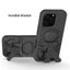 iPhone 16 Pro (6.3") Soft EVA Cartoon Robot Stand Phone Case (Black) Carousel 3
