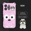 iPhone 16 Pro (6.3") Soft EVA Cartoon Puppy Phone Case (Pink) Carousel 3
