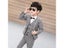 Checkered Boy Wedding Suit Formal Dress Children Carnival Costume Tuxedo Kids Carousel 7