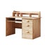 Computer Desk Office Study Desks Table Shelf Drawer Carousel 1