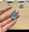 Top level natural moonstone necklace natural aquamarine pendant Carousel 17
