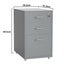 Gorilla Office - Mobile Metal 3 Drawer Cabinet - Grey Carousel 5