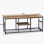 Entertainment Unit - Rustic Brown Carousel 8