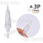 30pcs Cartridge Needles Makeup Bayonet port Tattoo Needles For Eyebrow/Lips/E... Carousel 14