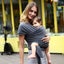Baby Sling Cotton Adjustable Wrap Carrier Infant Breastfeeding Pouch Newborn Carousel 9