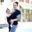 Baby Sling Cotton Adjustable Wrap Carrier Infant Breastfeeding Pouch Newborn Carousel 14