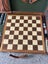 Vintage 80s Backgammon, Chess and Goban Set in Classic Deluxe Brown Briefcase Carousel 4