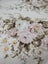 Vintage Roses & Daisies on Shell Pink Fabric Carousel 2