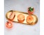 Gold Plated Serving Tray, Stainless Steel Buffet Plates for Cosmetics Carousel 3
