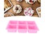 6?Grid Square Mold Silicone Cake Aroma Hand Making Soap Mould DIY Tool Carousel 2