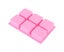 6?Grid Square Mold Silicone Cake Aroma Hand Making Soap Mould DIY Tool Carousel 6
