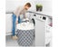 82L Laundry Basket, Clothes Hamper, Laundry Bin with Storage for Dirty Carousel 4