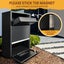 Parcel Post Box Letter Box Package MailBox Security Lock Storage Carousel 5