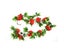 5Pcs Artificial Vine Rose Flower Silk Blossom Garland Home Decoration Carousel 4