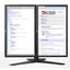 Loctek Eco Mount, 10"-30" Dual Monitor Ergonomic Swivel Arm - Free Stand - VESA Carousel 4