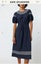 Kate Sylvester - Sylvester Ric Rac Dress 16 Navy Carousel 5