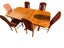 Quality made solid rimu dining suite, FULLY RESTORED Carousel 1