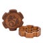 Wooden Oak Dice Case - Dragon Carousel 2